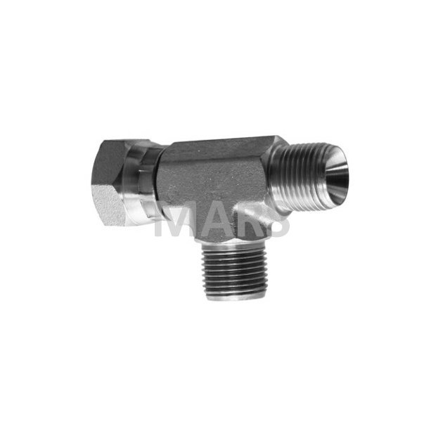 T-spojka BSP 1/2" L staviteľná s maticou (bočná)